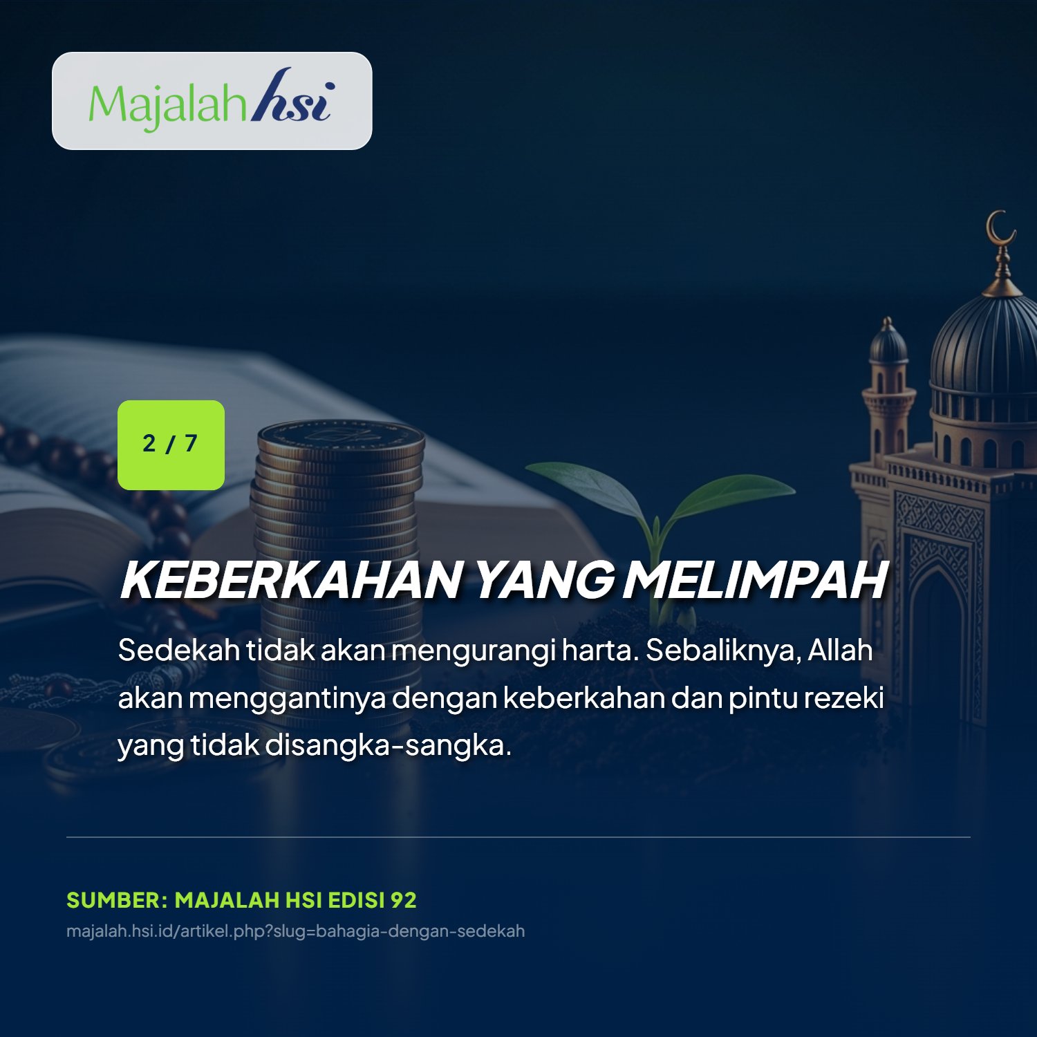 Bahagia Dengan Sedekah 2