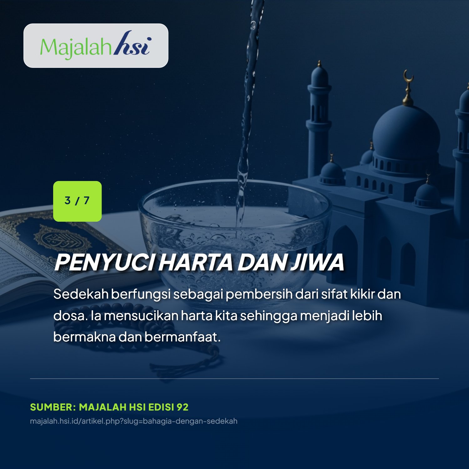 Bahagia Dengan Sedekah 3
