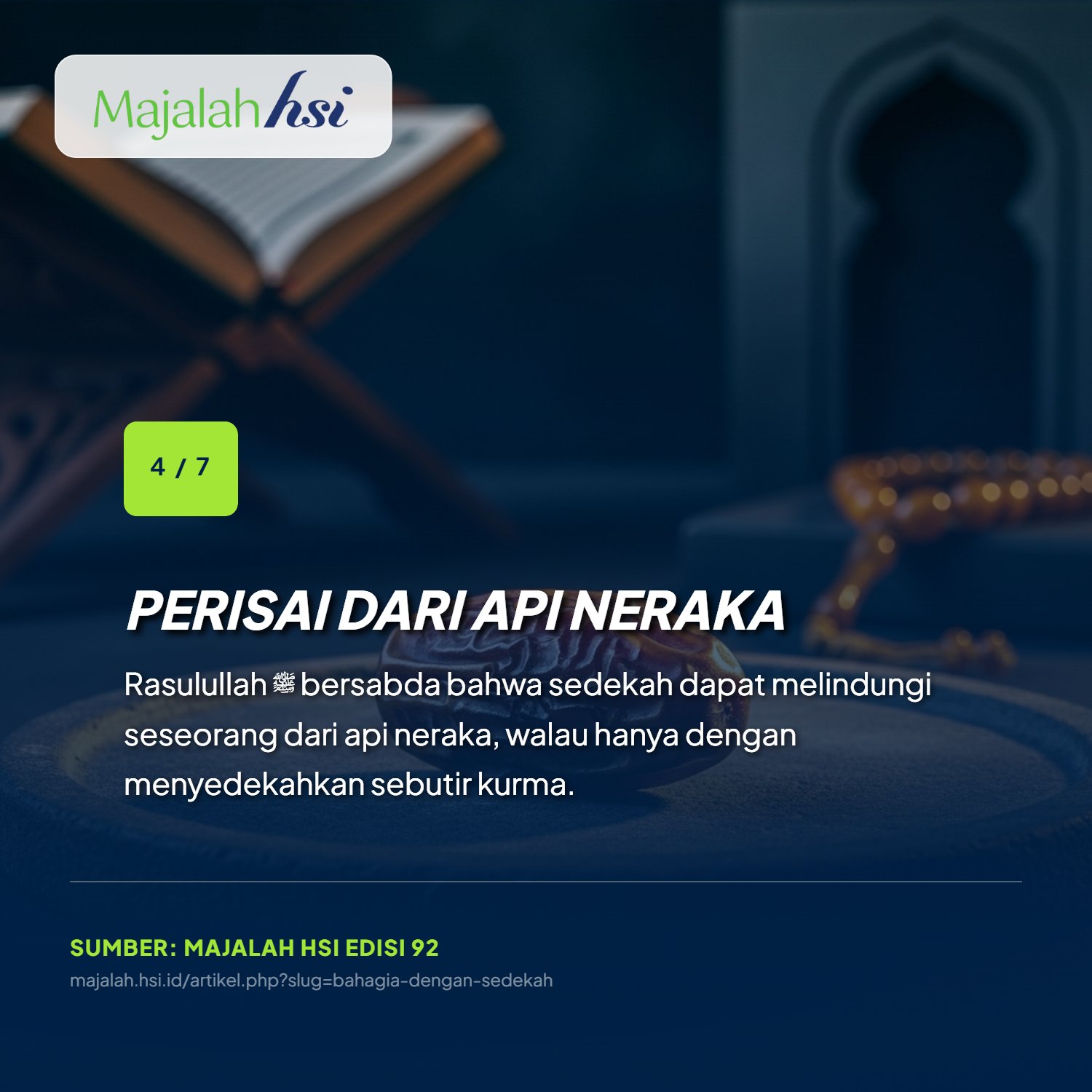 Bahagia Dengan Sedekah 4