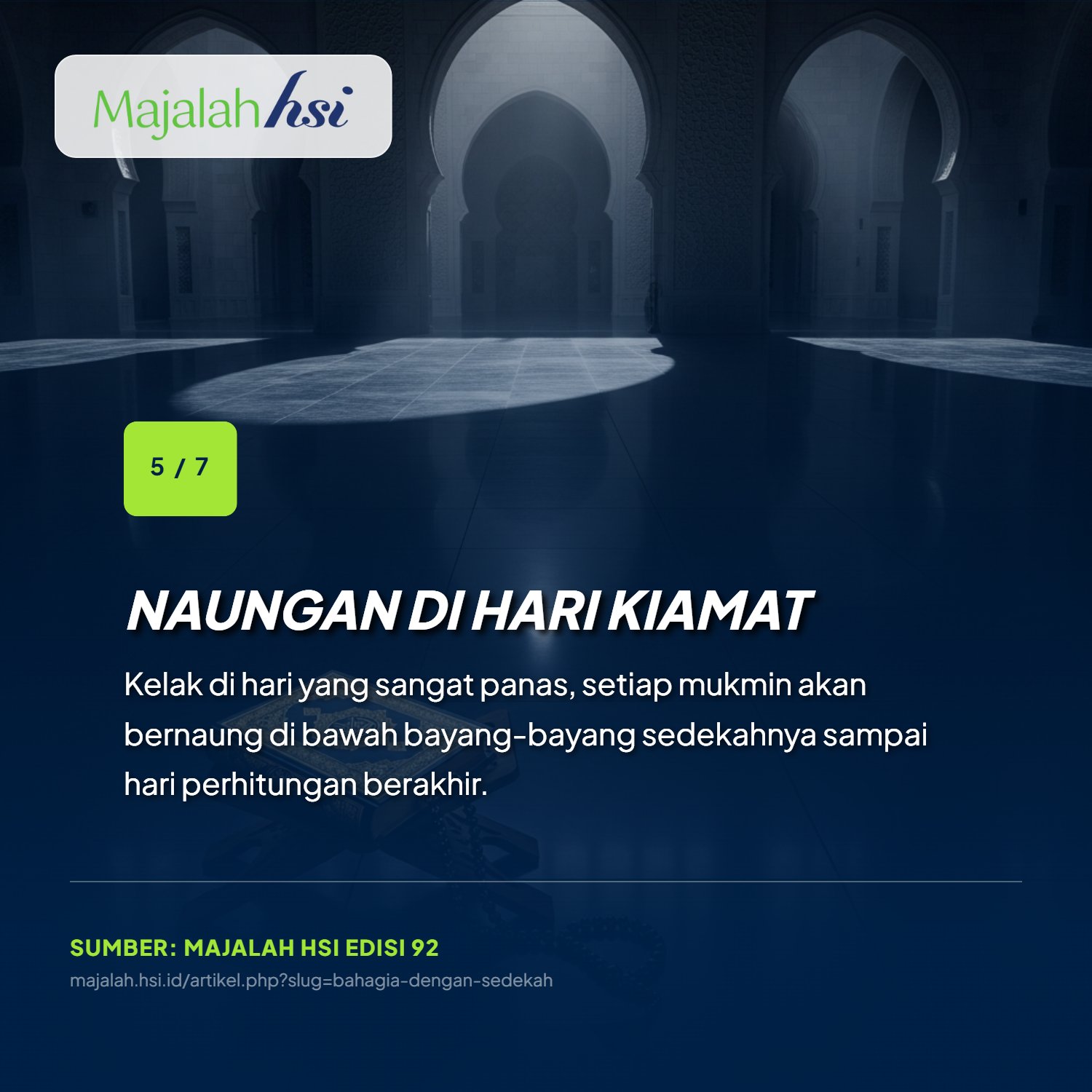 Bahagia Dengan Sedekah 5