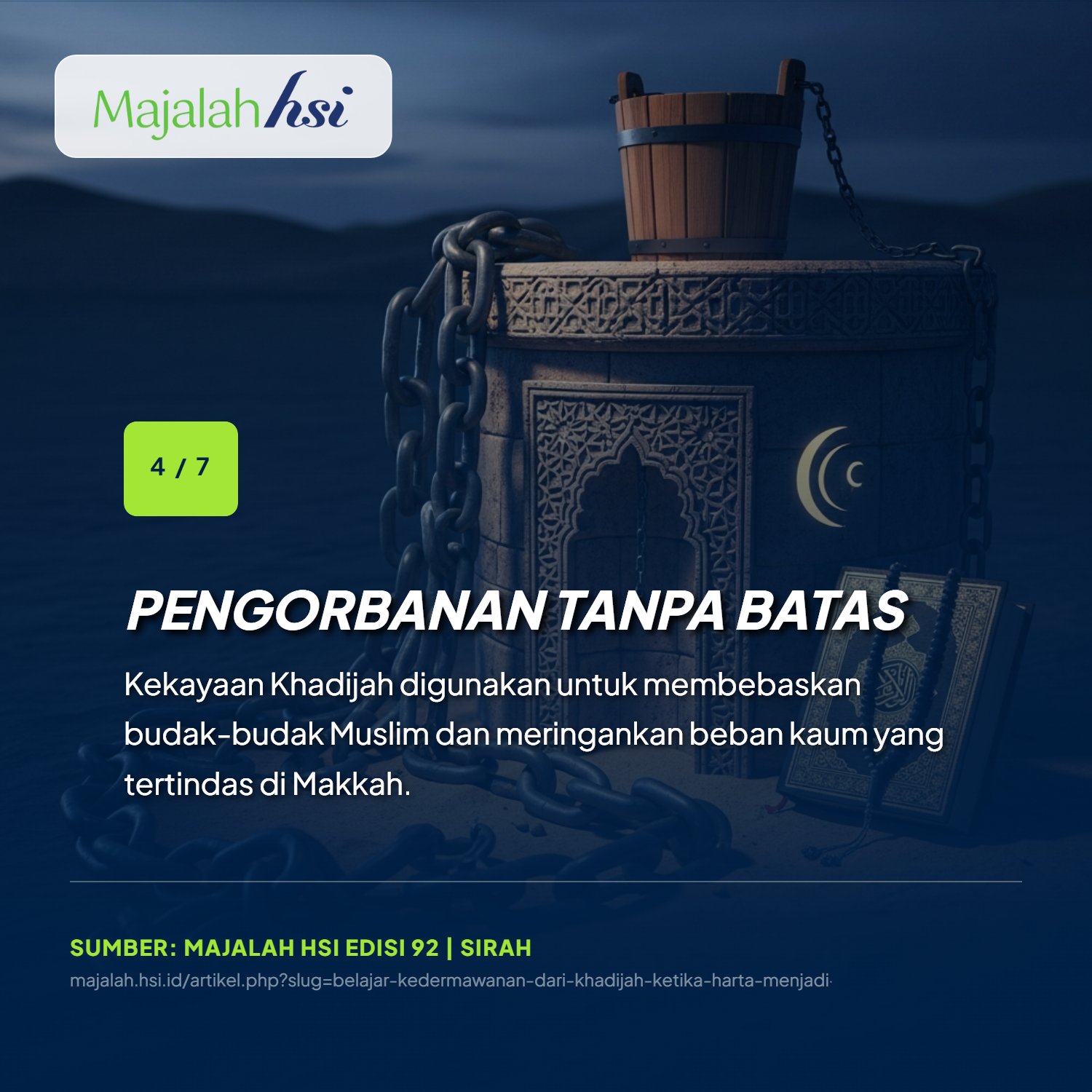 Belajar Kedermawanan Dari Khadijah Ketika Harta Menjadi Penolong Agama Allah 4