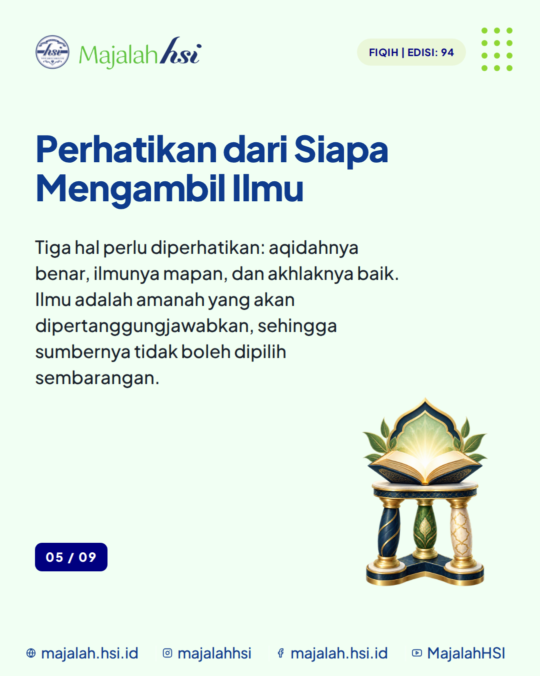 Carousel Fiqih Edisi 94 Fiqih Orang Awam Harus Tahu Batas Diri Slide 5