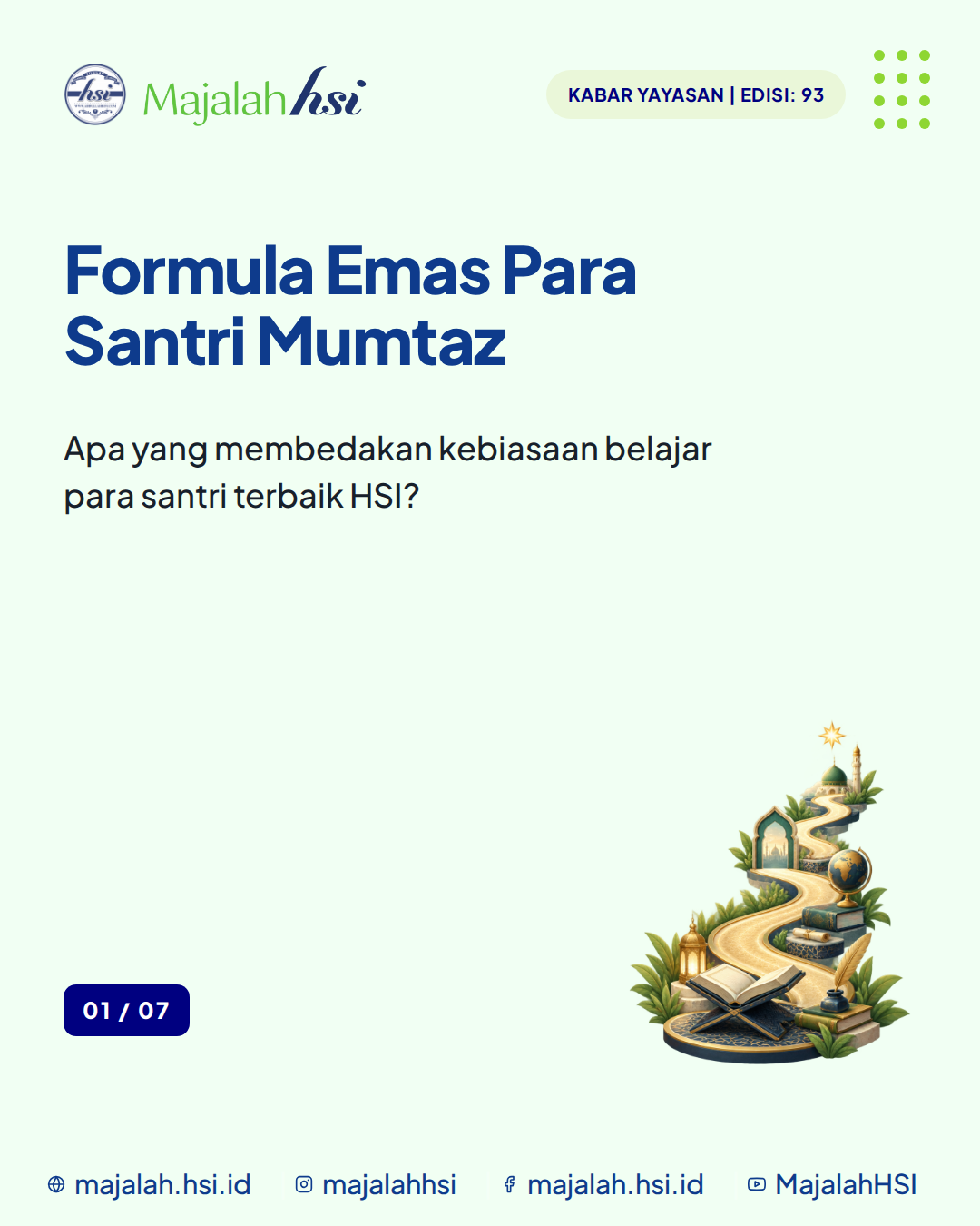 Carousel Kabar Yayasan Edisi 93 Formula Emas Para Santri Mumtaz Slide 1