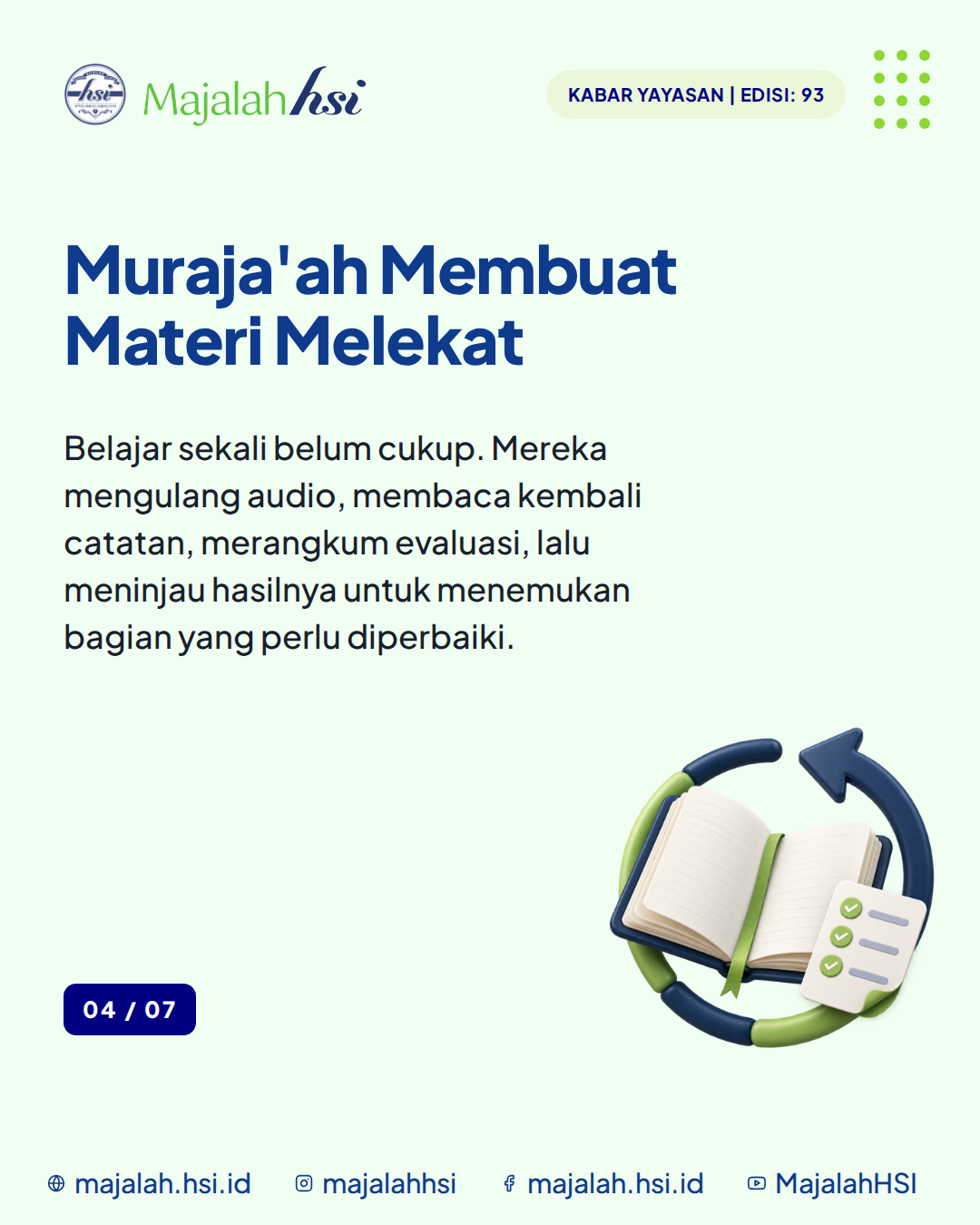 Carousel Kabar Yayasan Edisi 93 Formula Emas Para Santri Mumtaz Slide 4