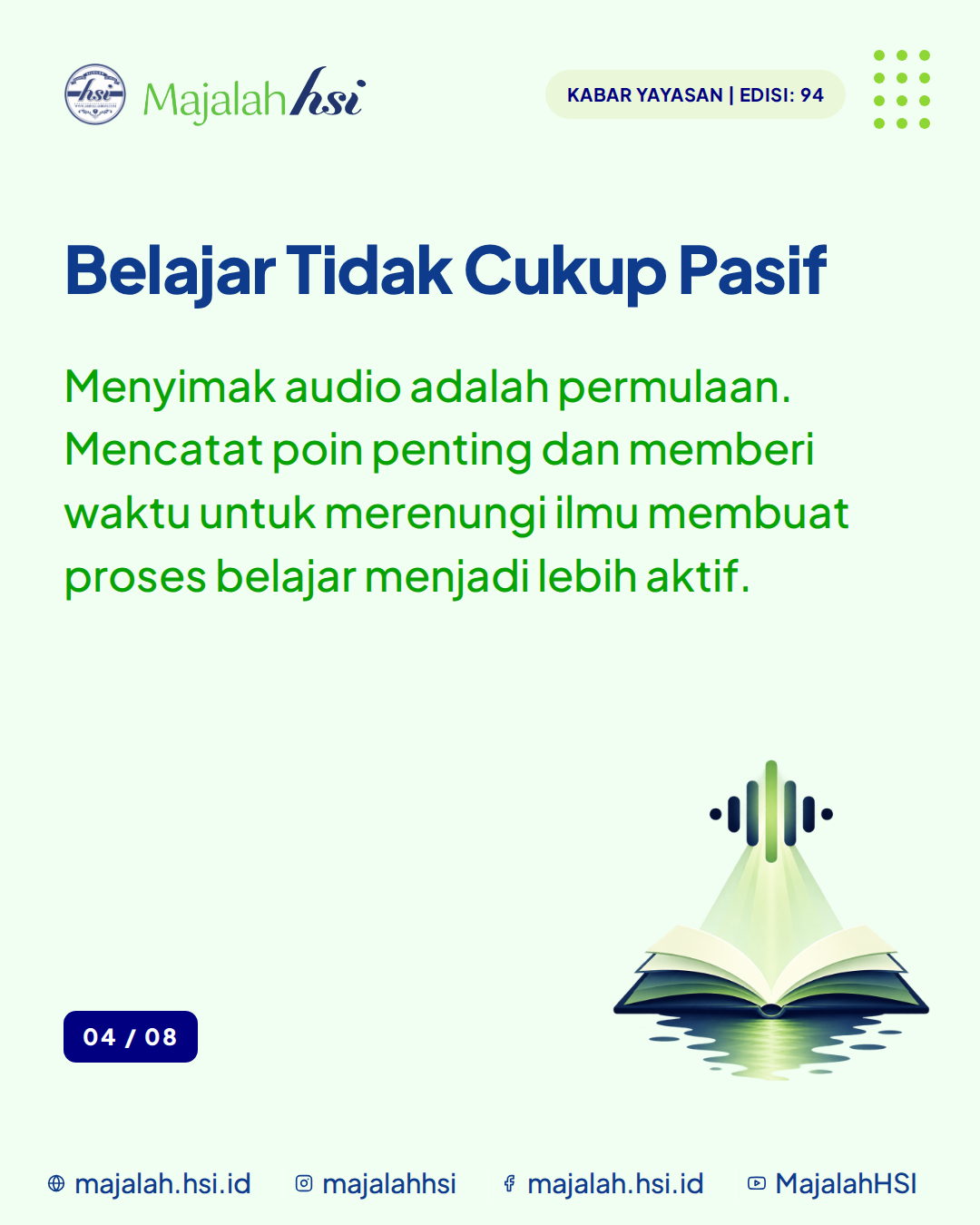 Carousel Kabar Yayasan Edisi 94 Antara Ilmu Dan Ilusi Merasa Tahu Padahal Belum Paham Slide 4