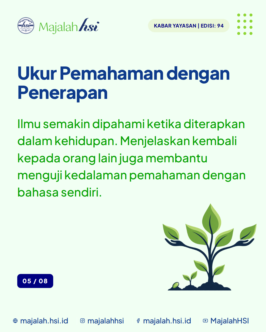 Carousel Kabar Yayasan Edisi 94 Antara Ilmu Dan Ilusi Merasa Tahu Padahal Belum Paham Slide 5