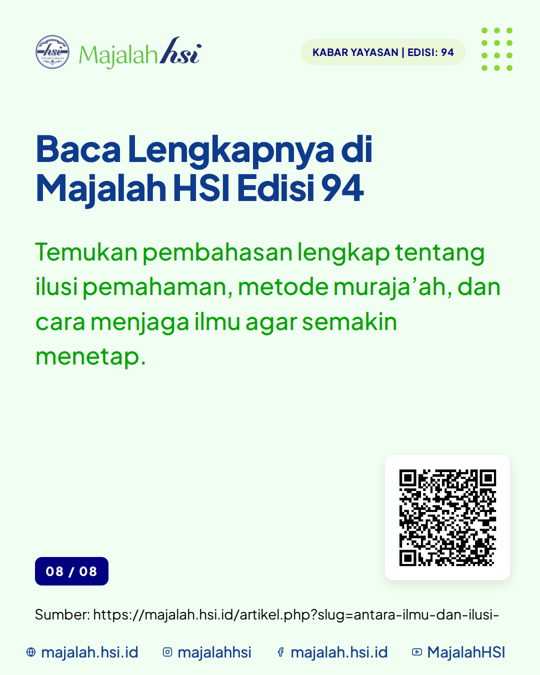 Carousel Kabar Yayasan Edisi 94 Antara Ilmu Dan Ilusi Merasa Tahu Padahal Belum Paham Slide 8