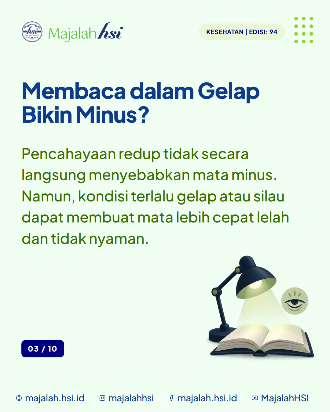 Carousel Kesehatan Edisi 94 Mitos Dan Fakta Seputar Kesehatan Mata Slide 3