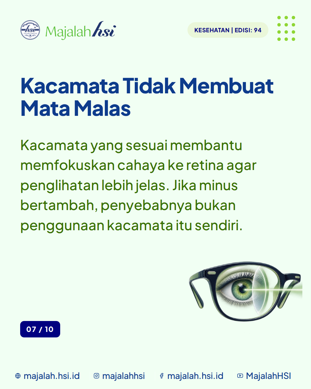 Carousel Kesehatan Edisi 94 Mitos Dan Fakta Seputar Kesehatan Mata Slide 7