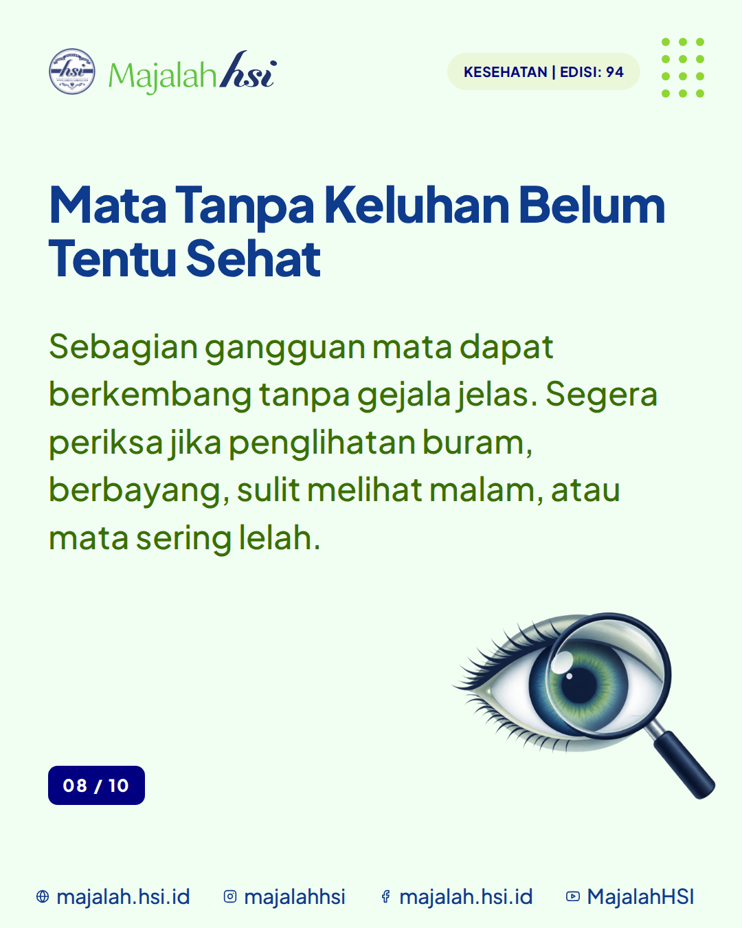 Carousel Kesehatan Edisi 94 Mitos Dan Fakta Seputar Kesehatan Mata Slide 8