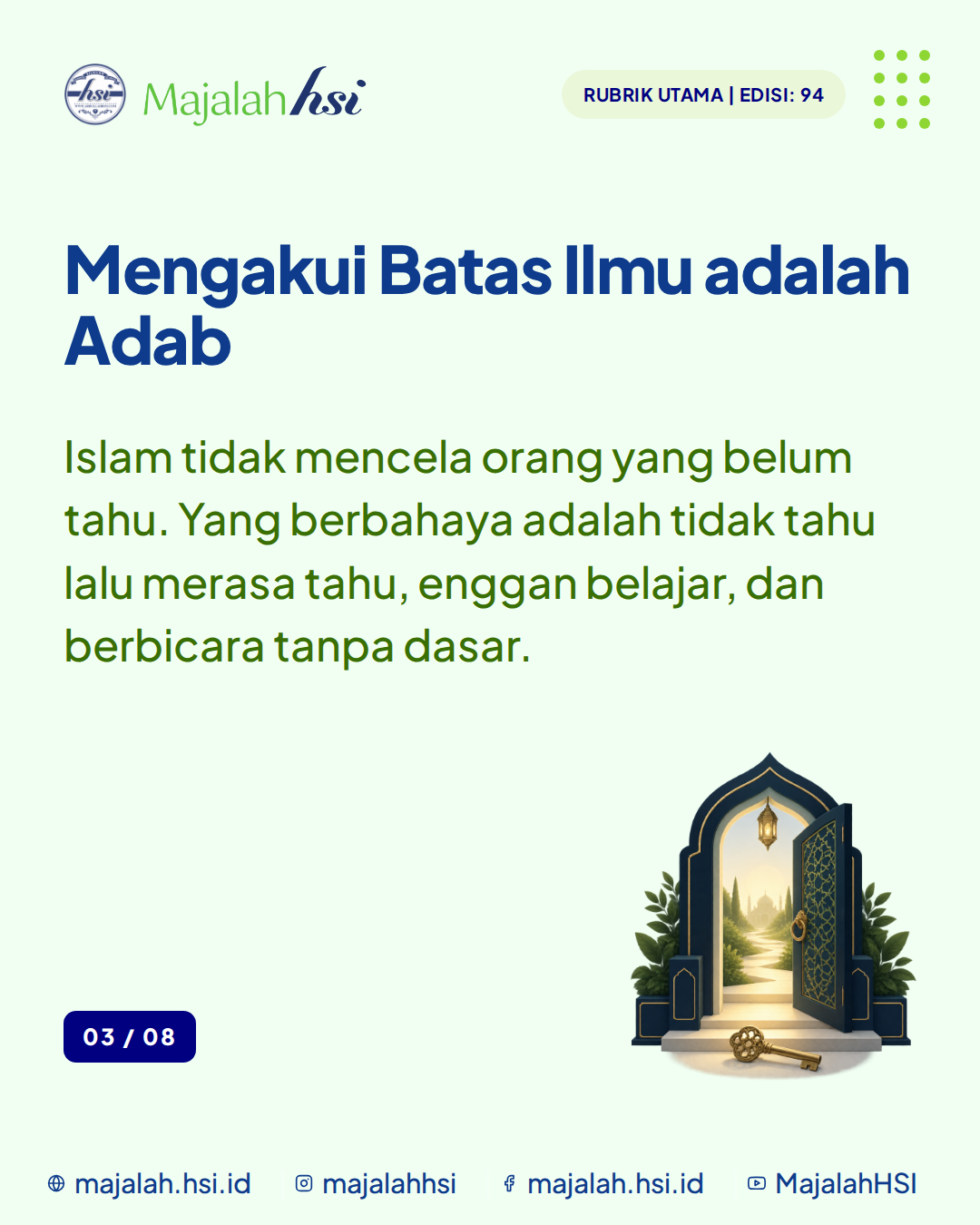 Carousel Rubrik Utama Edisi 94 Kebodohan Pangkal Segala Kerusakan Slide 3 2