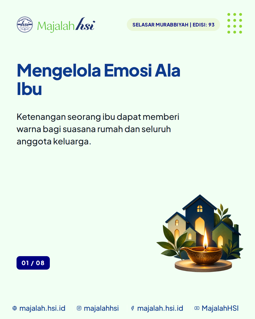 Carousel Selasar Murabbiyah Edisi 93 Mengelola Emosi Ala Ibu Slide 1