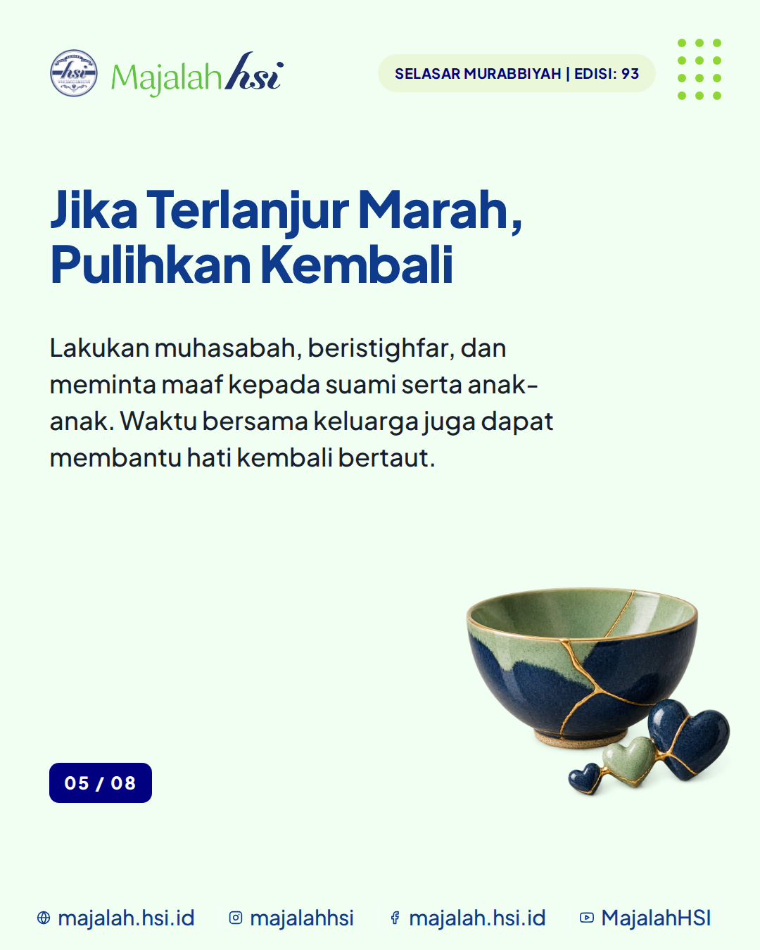 Carousel Selasar Murabbiyah Edisi 93 Mengelola Emosi Ala Ibu Slide 5