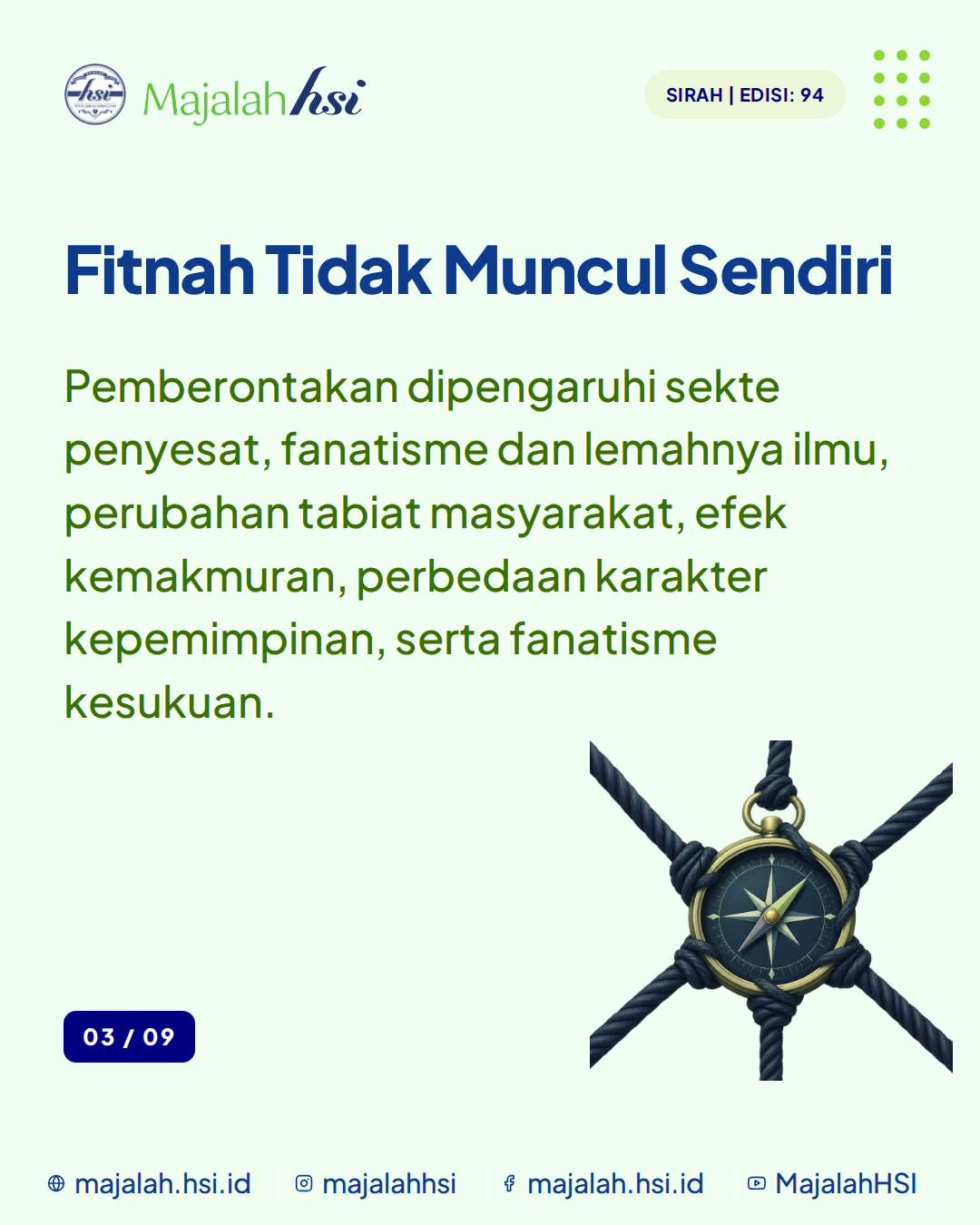 Carousel Sirah Edisi 94 Tragedi Terbunuhnya Utsman Bin Affan Radhiyallahu Anhu Slide 3