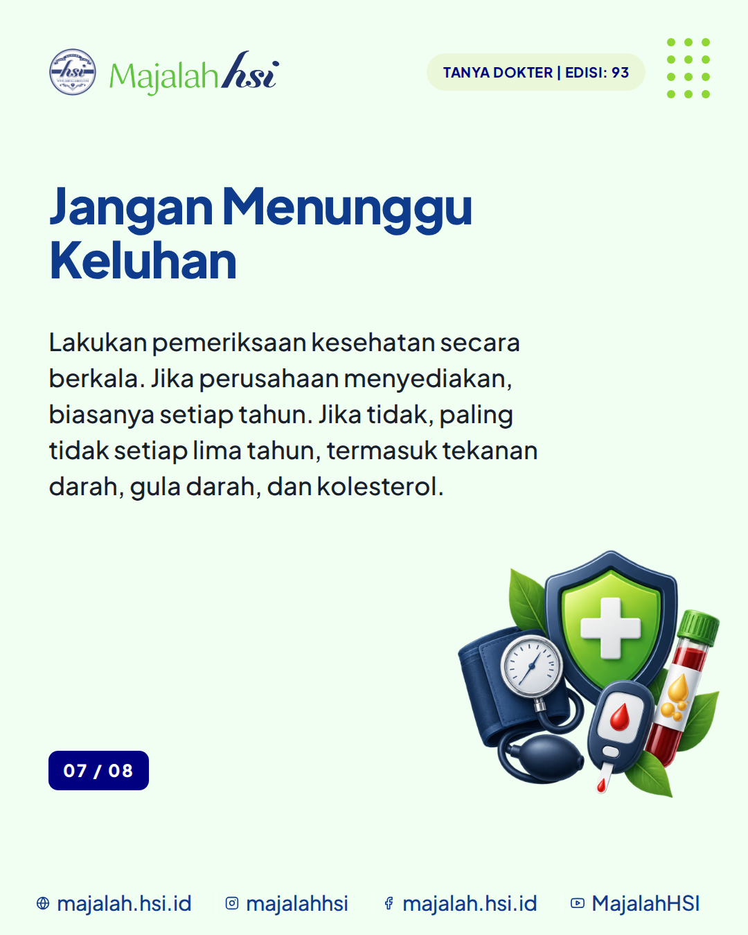 Carousel Tanya Dokter Edisi 93 Tips Sehat Untuk Pekerja Shift Slide 7