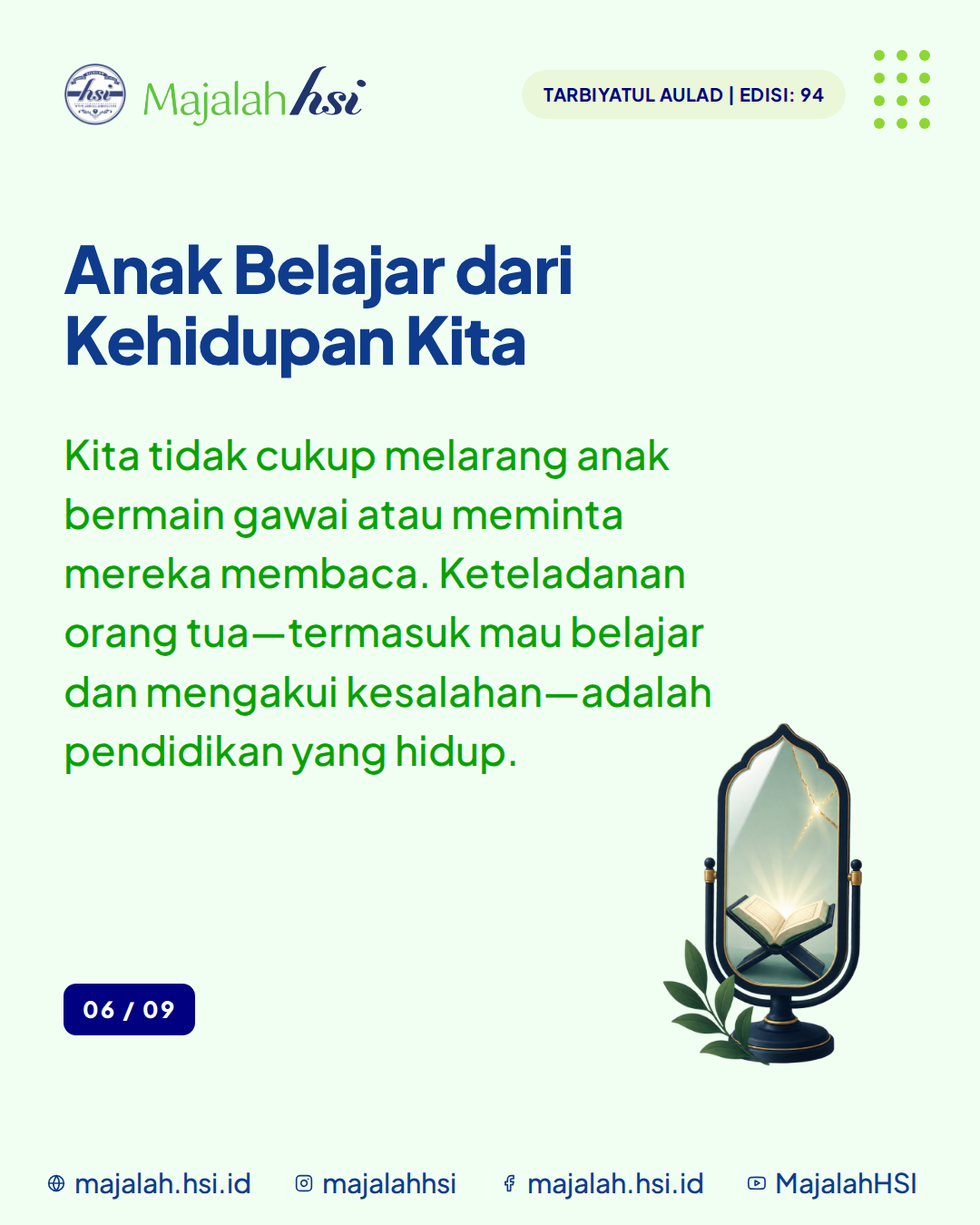 Carousel Tarbiyatul Aulad Edisi 94 Jangan Biarkan Anak Tumbuh Bodoh Slide 6 2