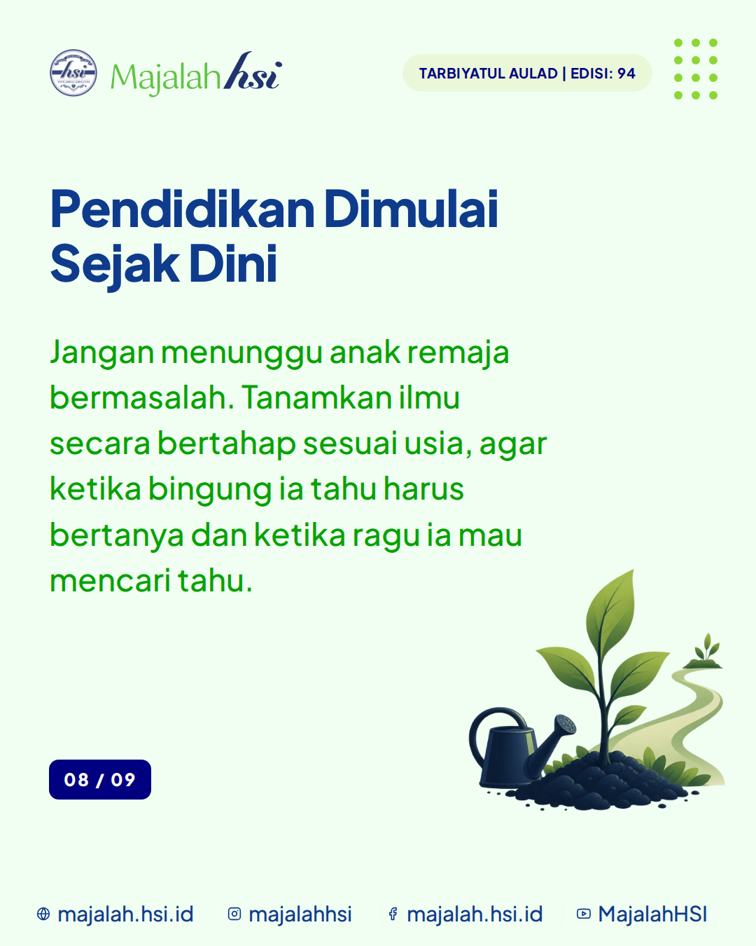 Carousel Tarbiyatul Aulad Edisi 94 Jangan Biarkan Anak Tumbuh Bodoh Slide 8 2