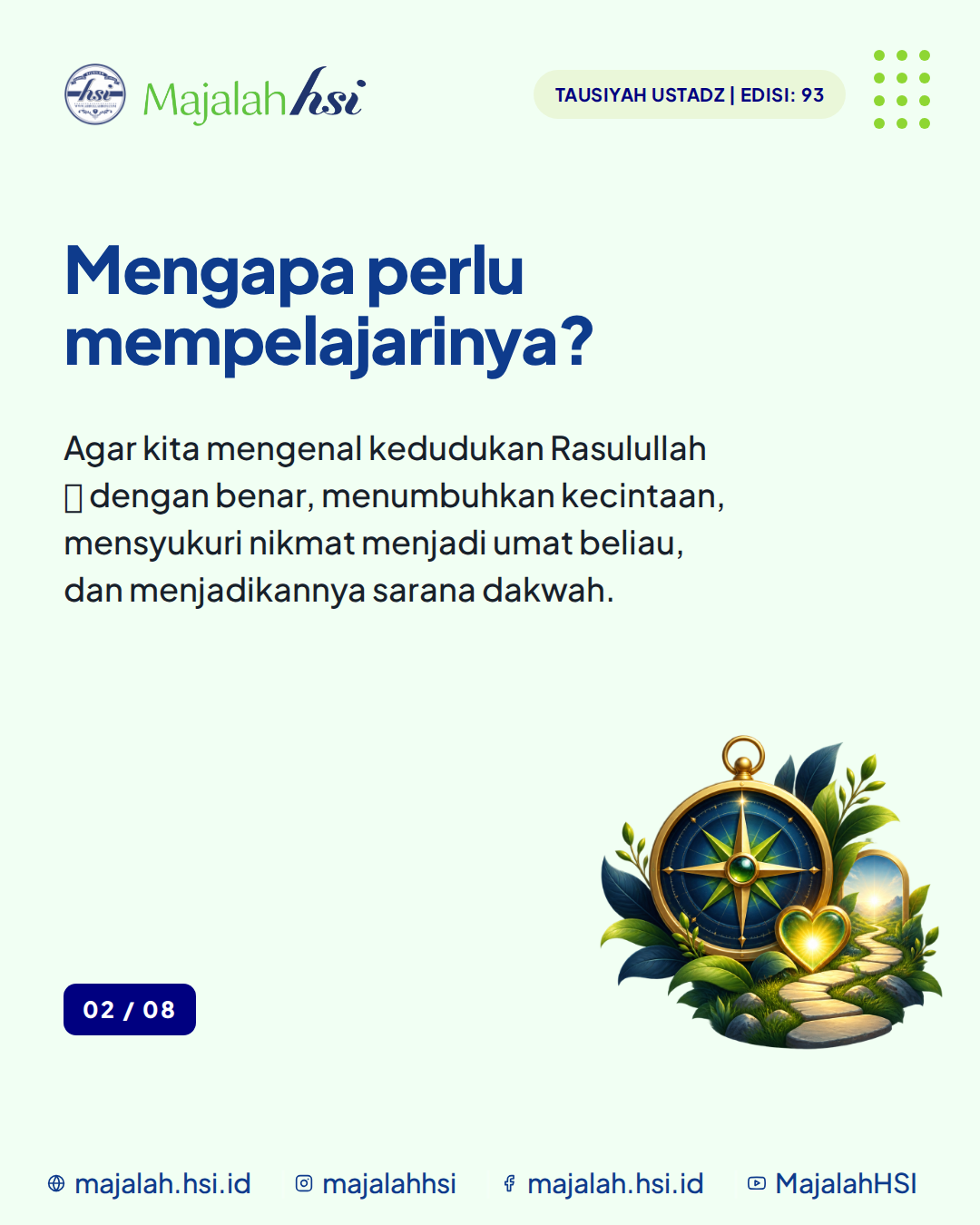 Carousel Tausiyah Ustadz Edisi 93 Keistimewaan Rasulullah Shallallahu Alaihi Wa Sallam Slide 2