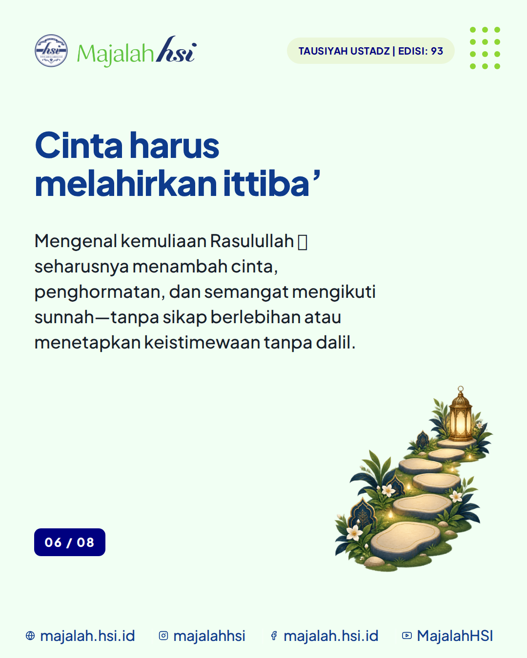 Carousel Tausiyah Ustadz Edisi 93 Keistimewaan Rasulullah Shallallahu Alaihi Wa Sallam Slide 6