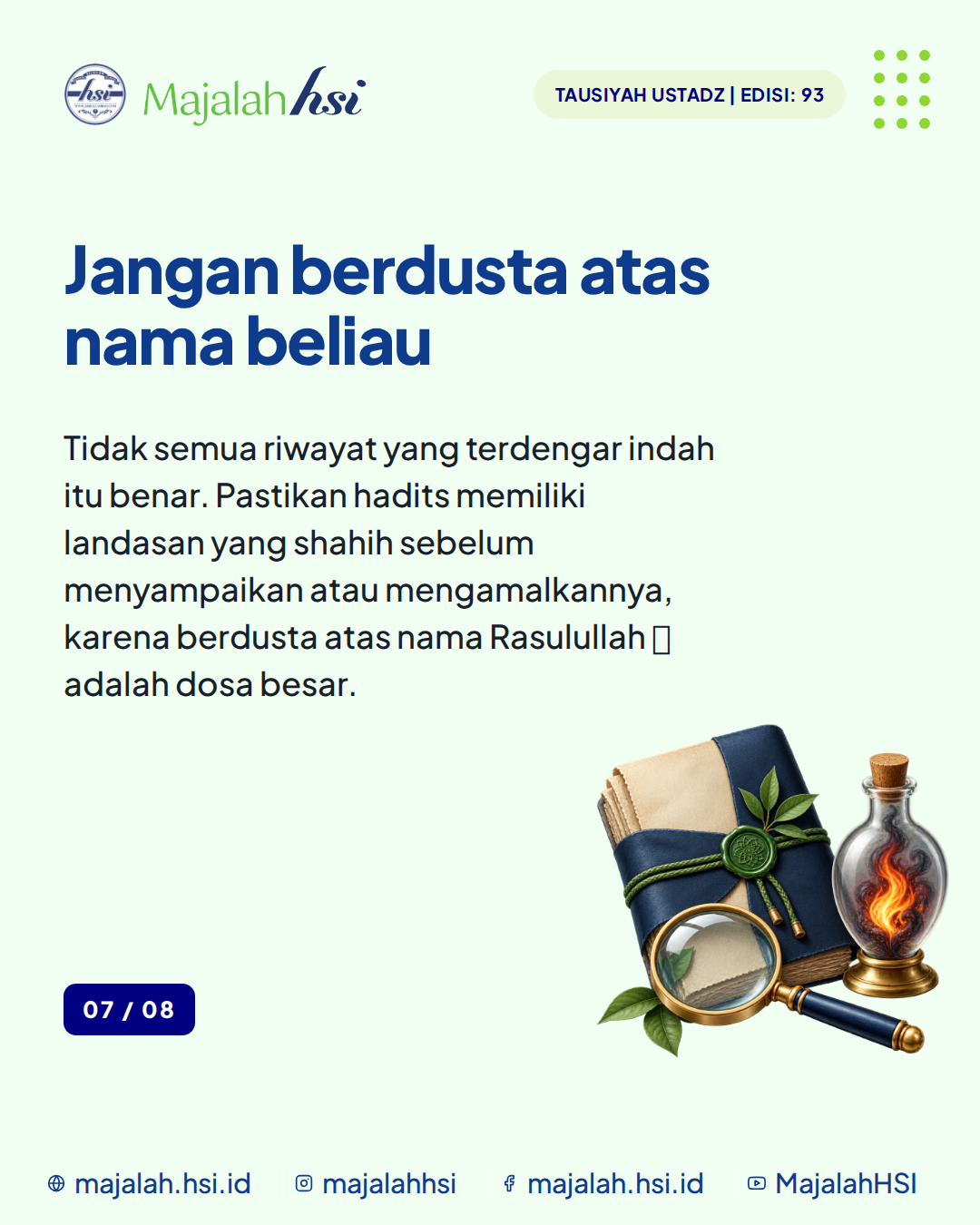 Carousel Tausiyah Ustadz Edisi 93 Keistimewaan Rasulullah Shallallahu Alaihi Wa Sallam Slide 7