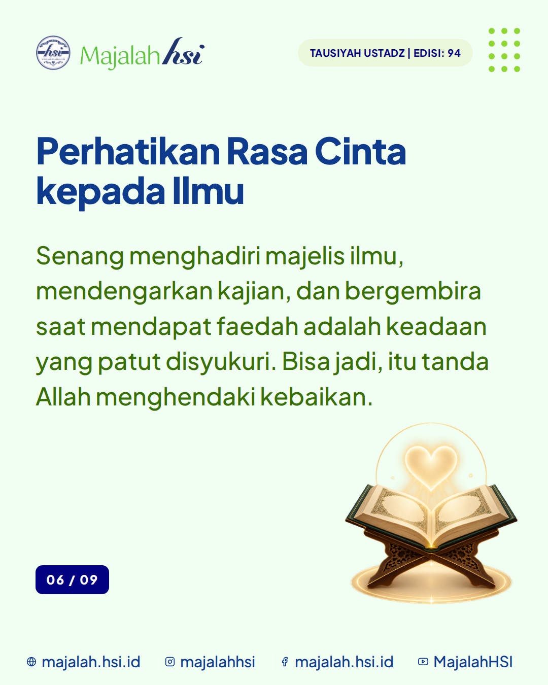 Carousel Tausiyah Ustadz Edisi 94 Ciri Hamba Yang Dipahamkan Ilmu Agama Slide 6