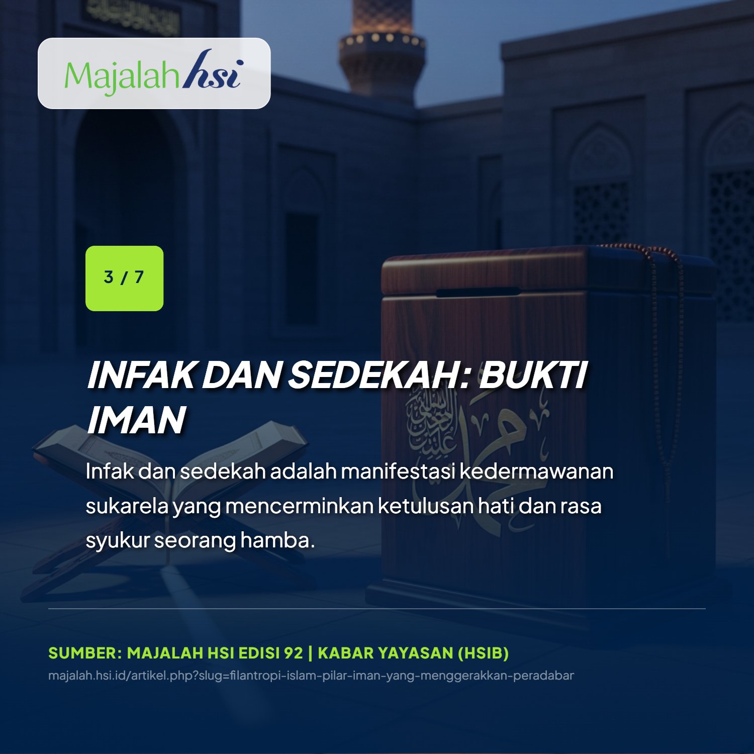 Filantropi Islam Pilar Iman Yang Menggerakkan Peradaban 3