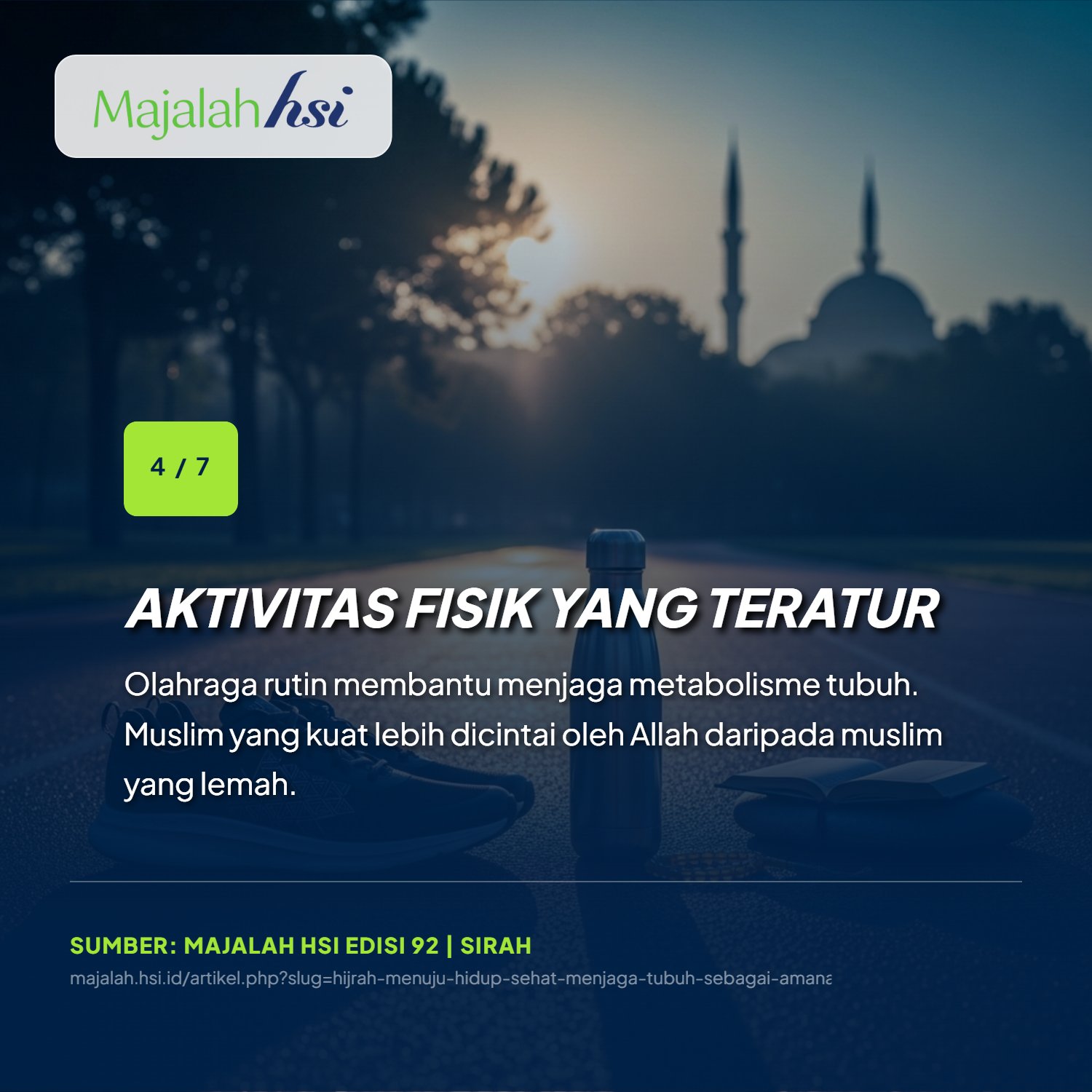 Hijrah Menuju Hidup Sehat Menjaga Tubuh Sebagai Amanah 4