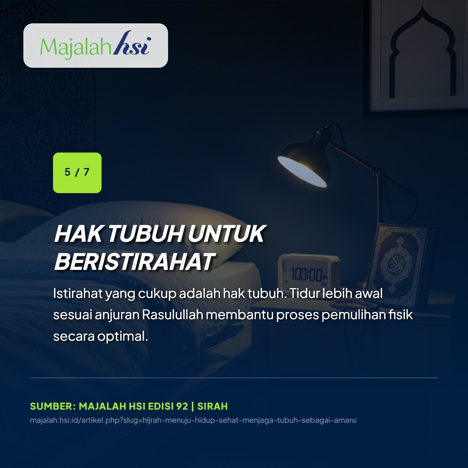 Hijrah Menuju Hidup Sehat Menjaga Tubuh Sebagai Amanah 5