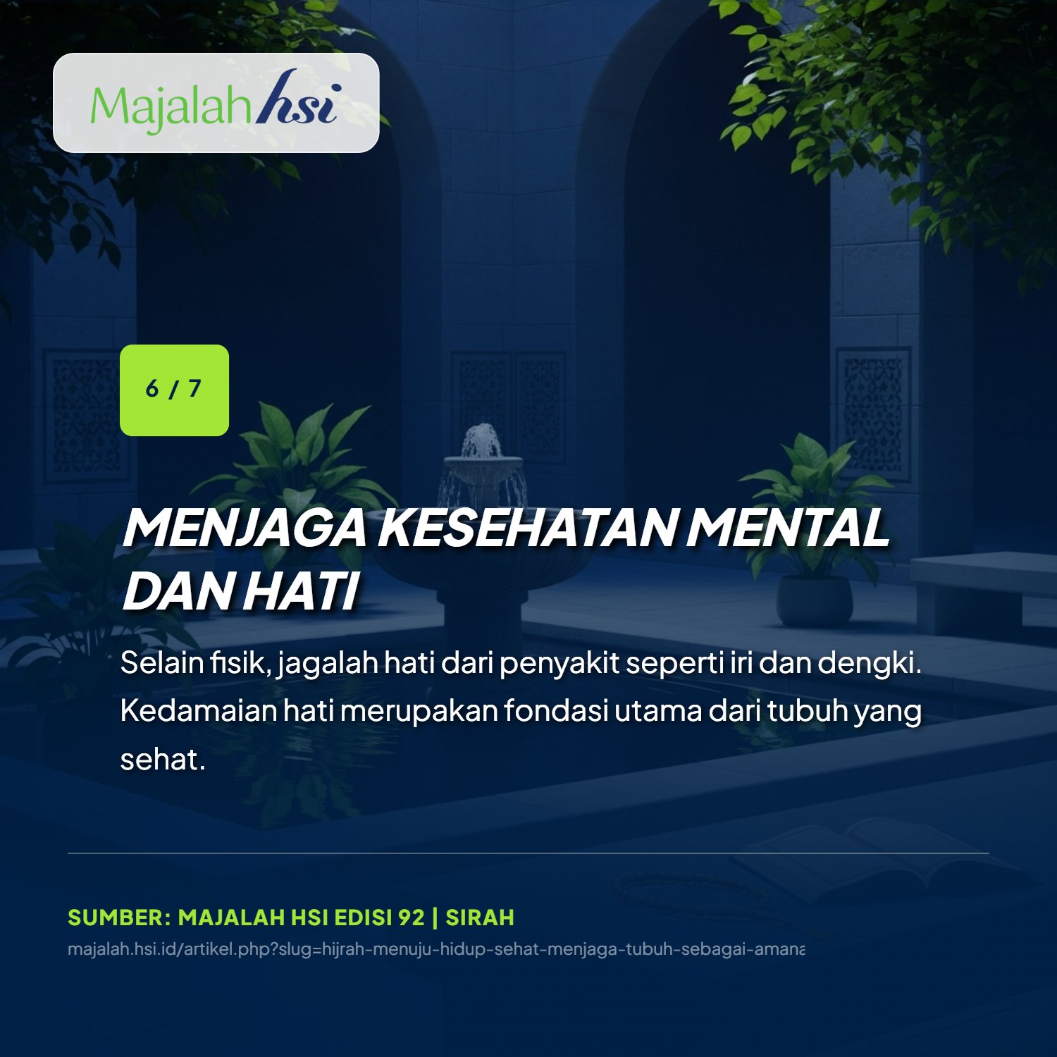 Hijrah Menuju Hidup Sehat Menjaga Tubuh Sebagai Amanah 6