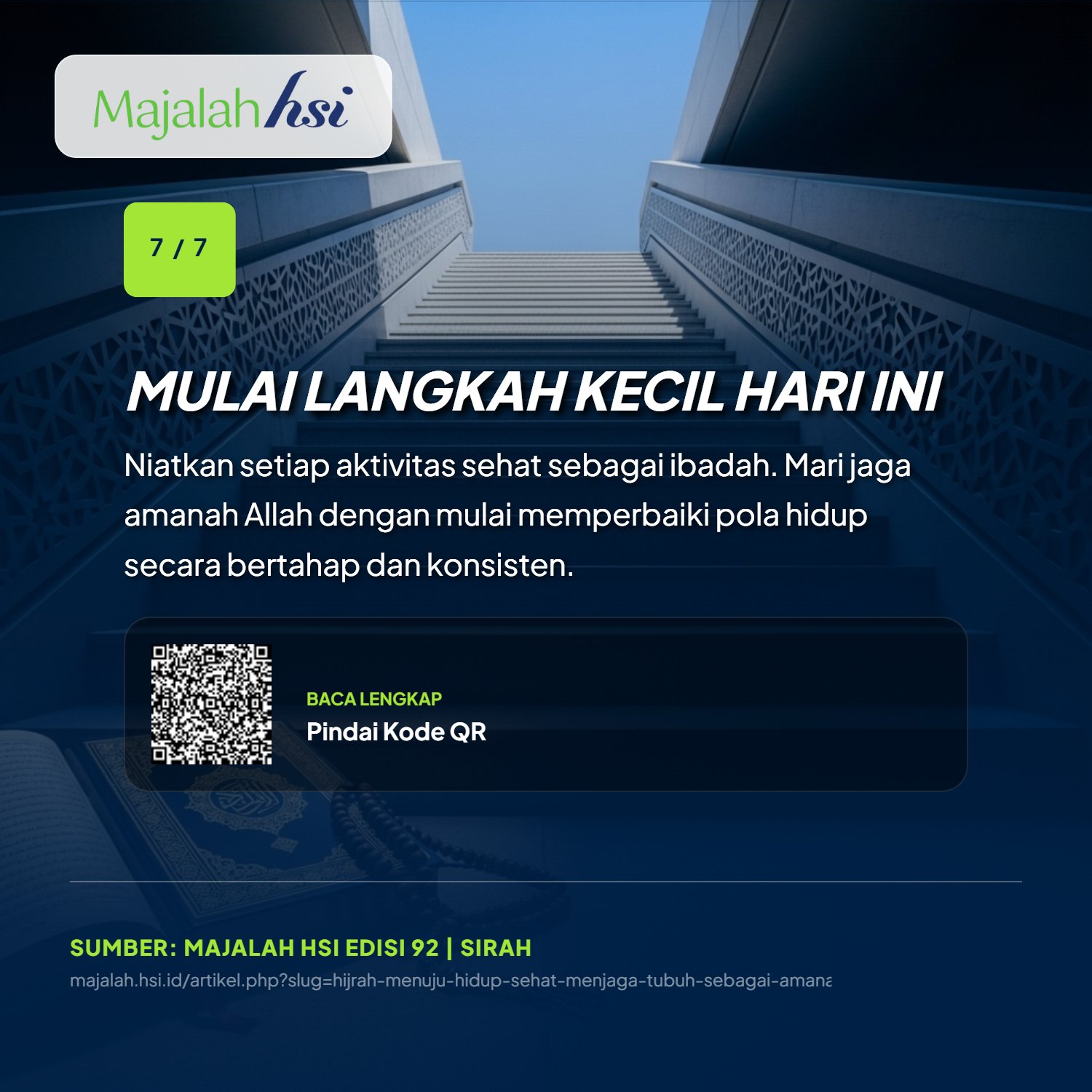 Hijrah Menuju Hidup Sehat Menjaga Tubuh Sebagai Amanah 7
