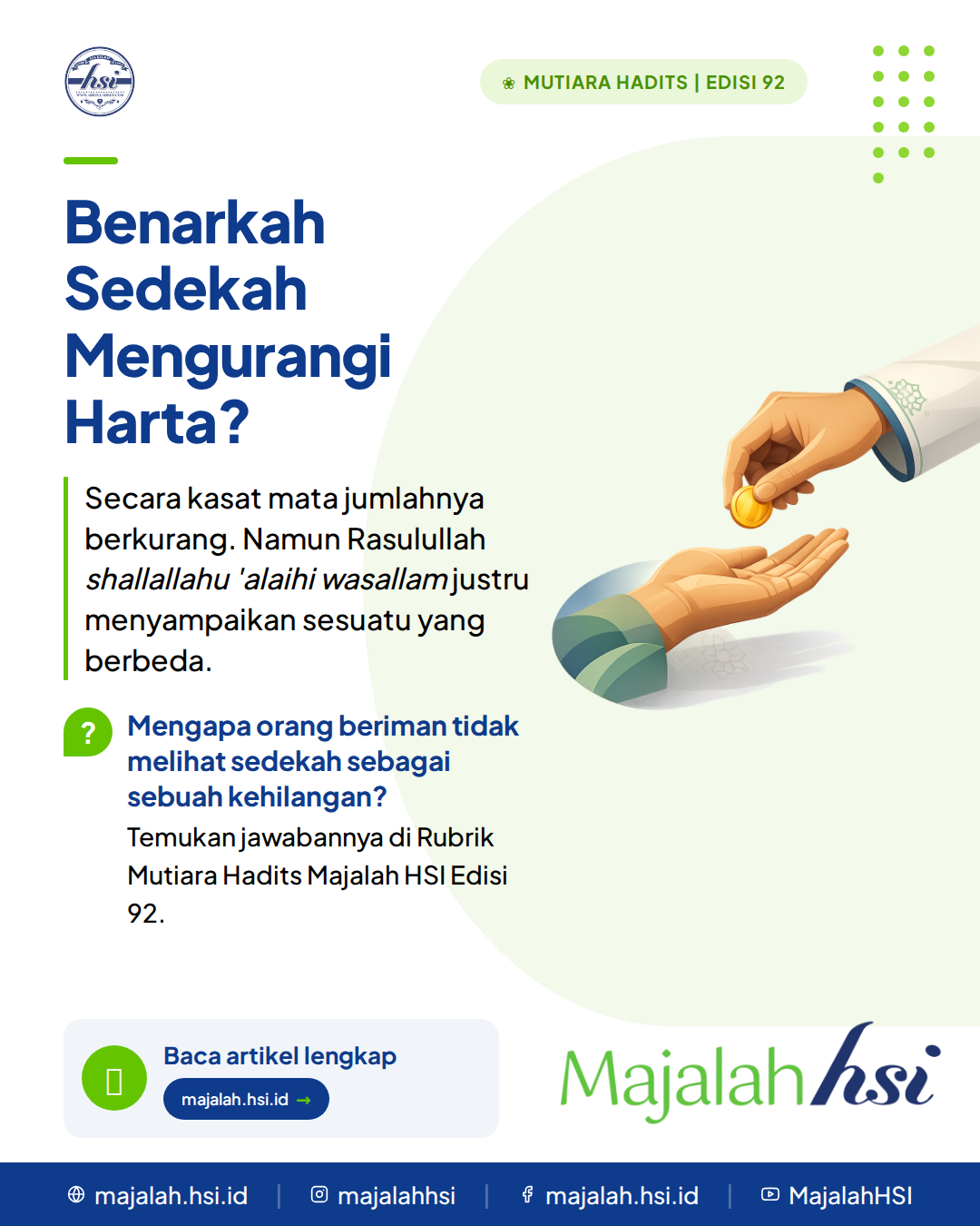 Mutarahadits92 Benarkah Sedekahmengurangiharta