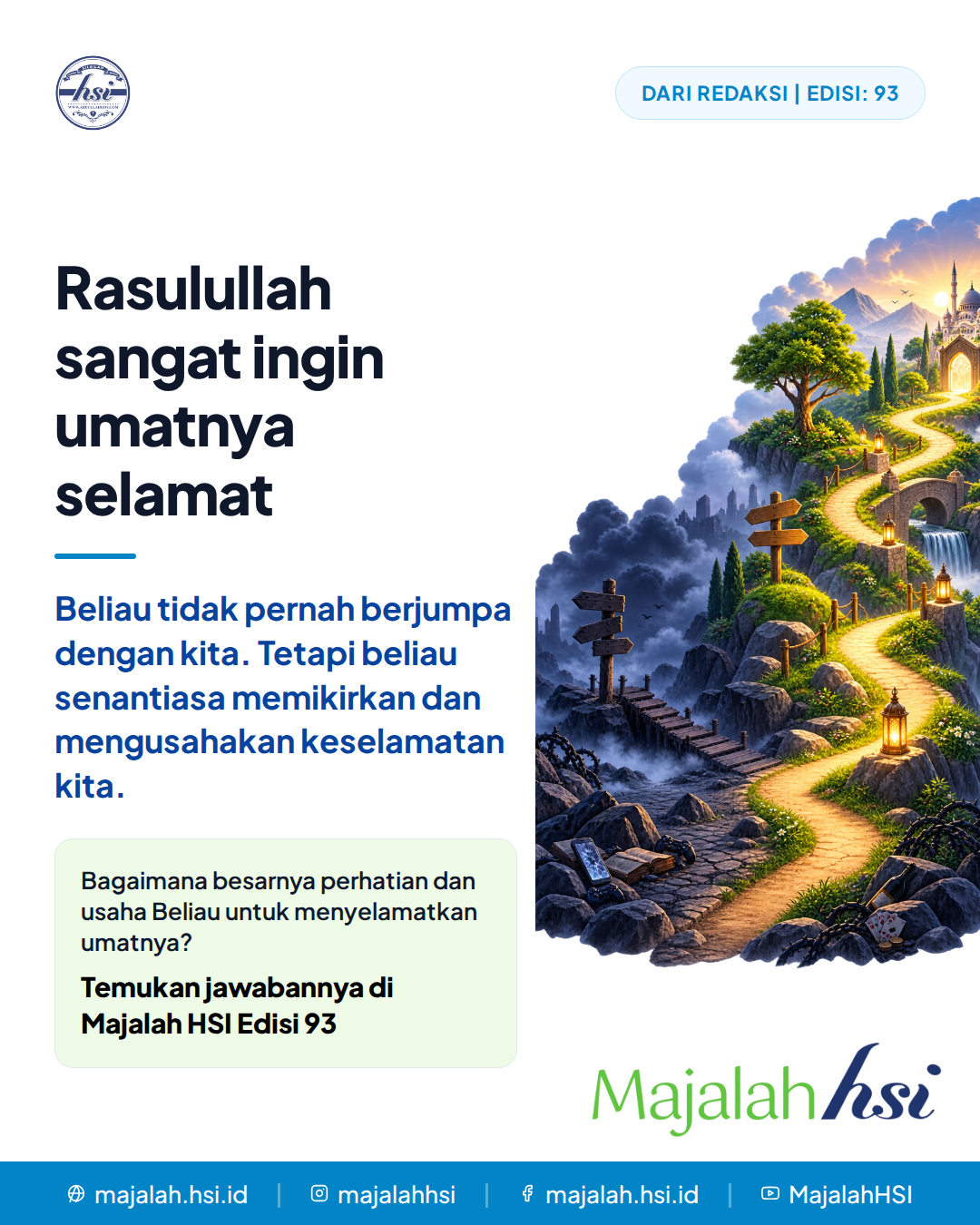 Dari Redaksi Edisi 93 Rasulullah Sangat Ingin Umatnya Selamat 2
