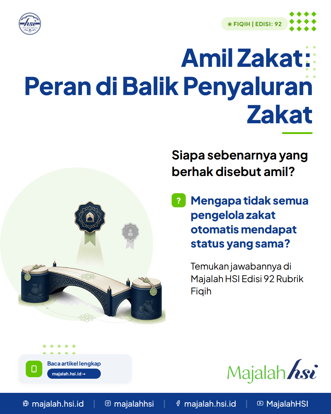 Fiqih Edisi 92 Amil Zakat Br Peran Di Balik Penyaluran Zakat