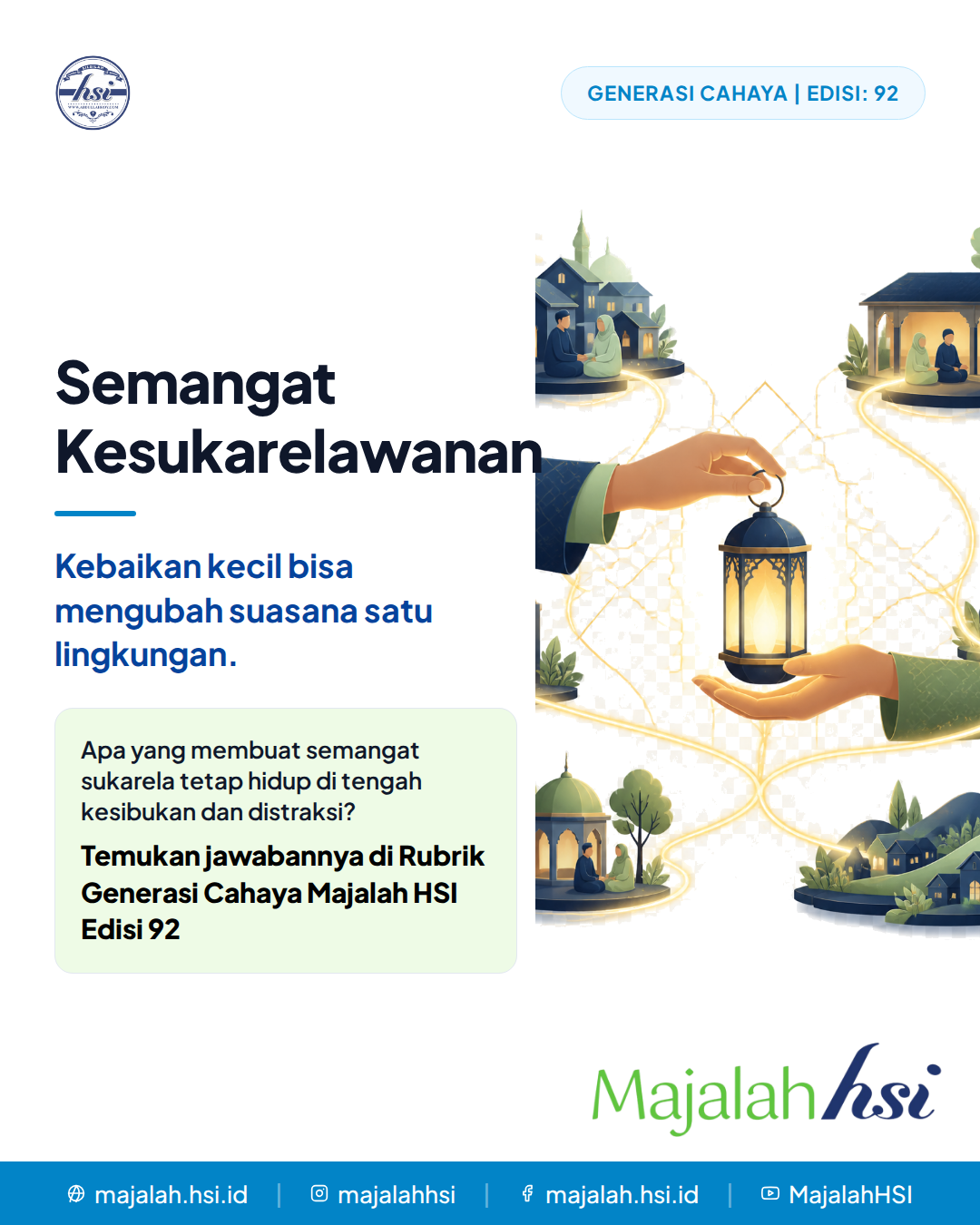 Generasi Cahaya Edisi 92 Semangat Kesukarelawanan 3