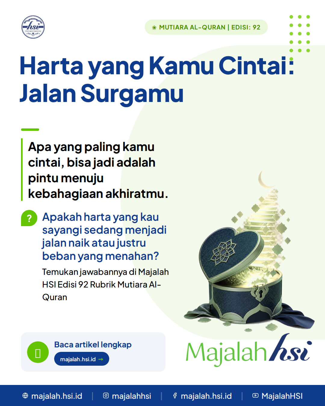 Mutiara Al Quran Edisi 92 Harta Yang Kamu Cintai Jalan Surgamu