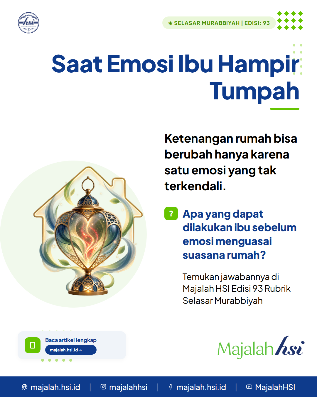 Selasar Murabbiyah Edisi 93 Saat Emosi Ibu Hampir Tumpah