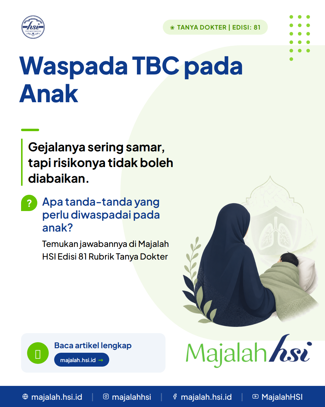 Tanya Dokter Edisi 81 Waspada Tbc Pada Anak