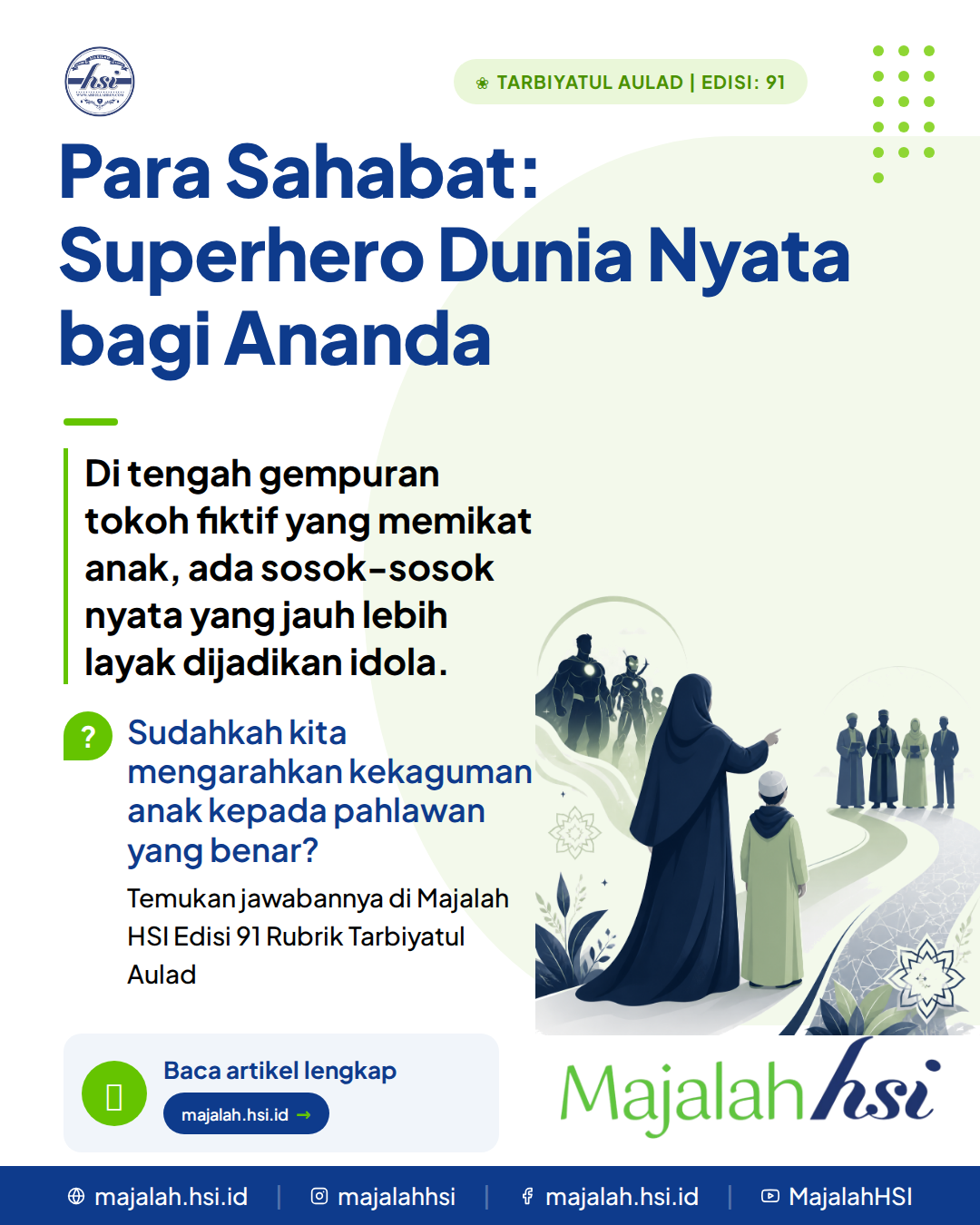 Tarbiyatul Aulad Edisi 91 Para Sahabat Superhero Dunia Nyata Bagi Ananda