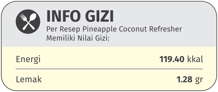 pineapple coconut refresher