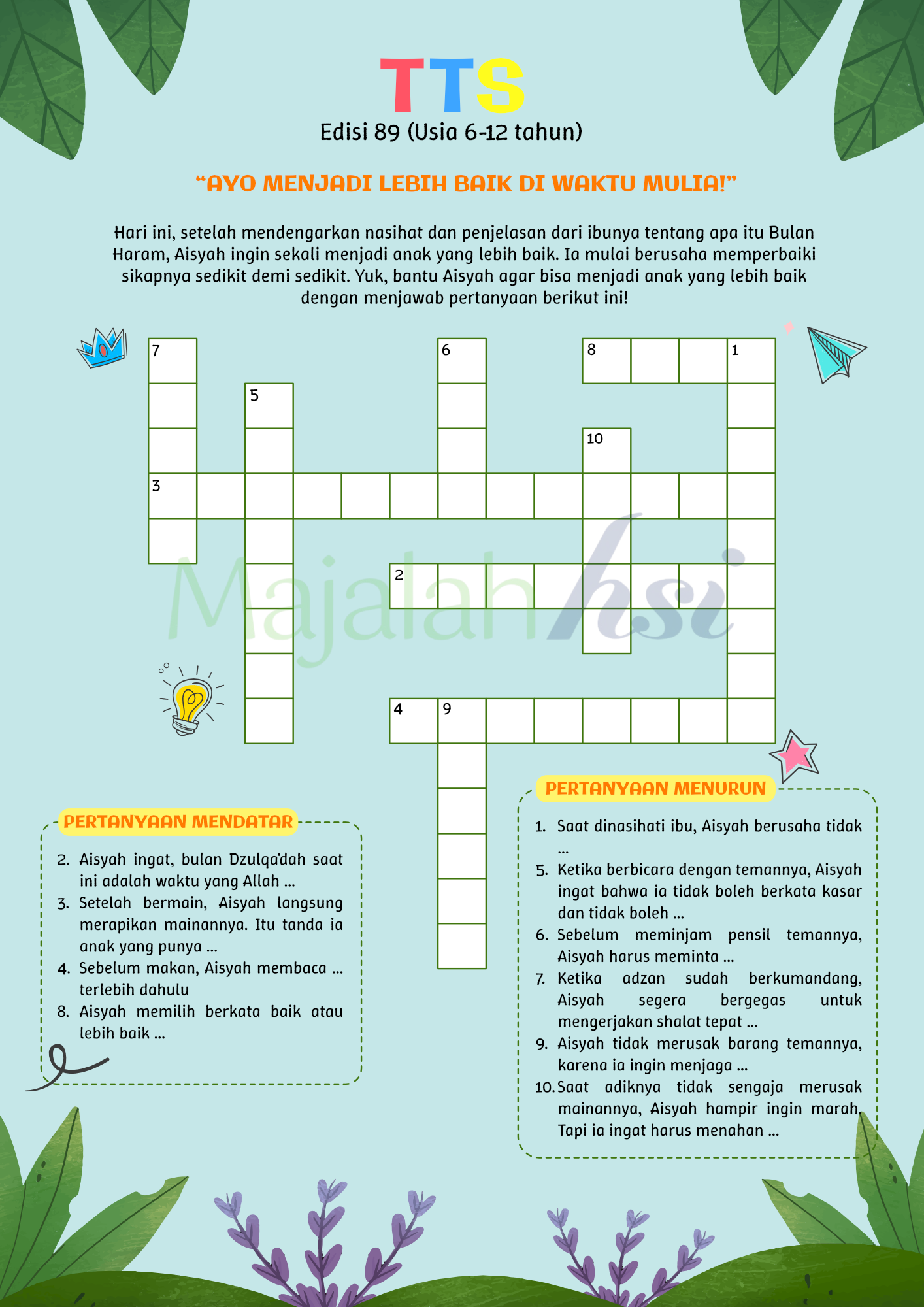 TTS Tarbiyatul Aulad edisi 89